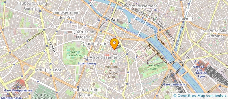 localisation de l'entreprise MADAME BA HOANG à PARIS