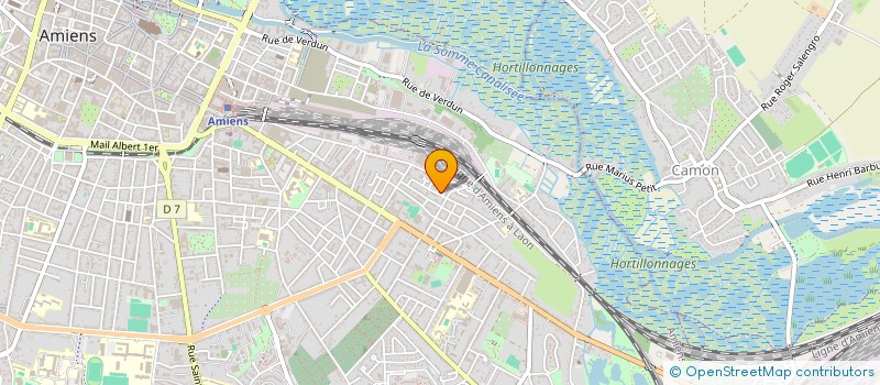 localisation de l'entreprise MADAME BABO ZADIA à AMIENS