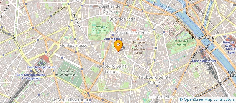 localisation de l'entreprise MADAME BACH LE THI  PARIS