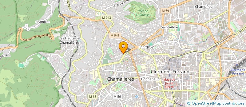 localisation de l'entreprise MADAME BACHIR BOUDELLAL à CHAMALIERES