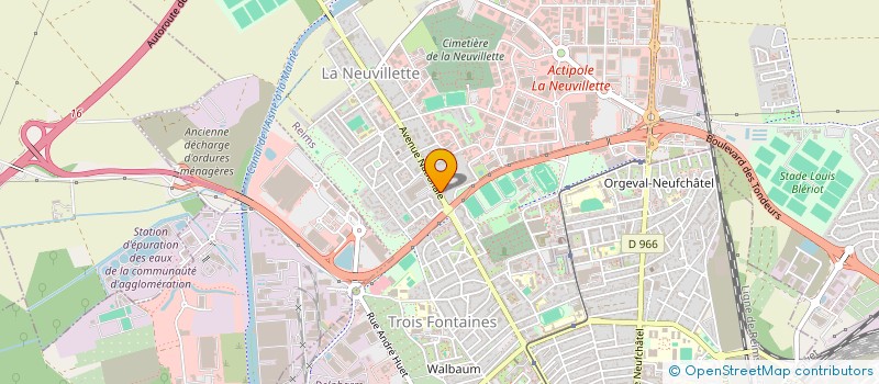 localisation de l'entreprise MADAME BADIA BOUZERDA à REIMS