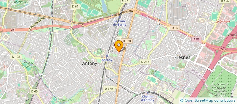 localisation de l'entreprise MADAME BADIA FERZAZ à ANTONY