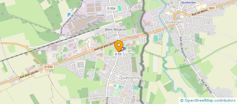 localisation de l'entreprise MADAME BADIA PERARD  QUIEVRECHAIN