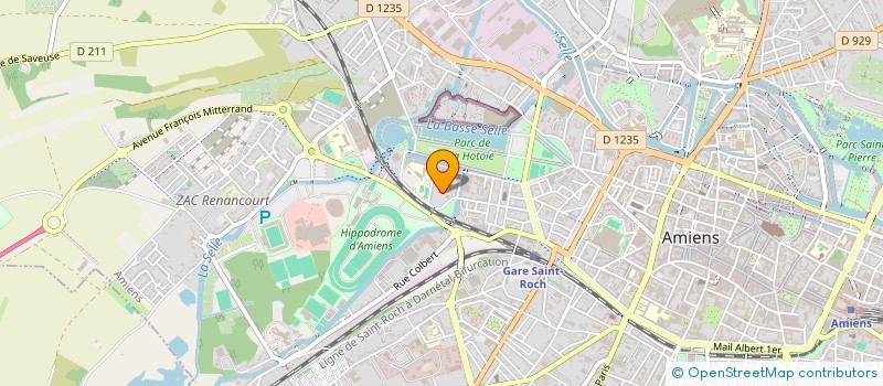 localisation de l'entreprise MADAME BADIA SAYAD à AMIENS