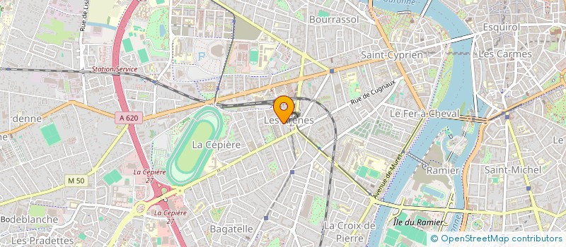 localisation de l'entreprise MADAME BADIAA AZZOUZ à TOULOUSE