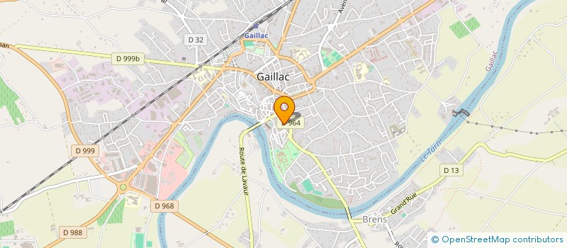 localisation de l'entreprise MADAME BADJI BADJI  GAILLAC