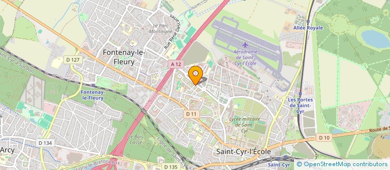 localisation de l'entreprise MADAME BADJO BEUGRE  SAINT-CYR-L'ECOLE