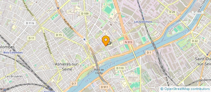 localisation de l'entreprise MADAME BADR BOUGHAIRA à ASNIERES-SUR-SEINE