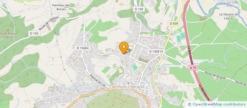 localisation de l'entreprise MADAME BADRA CHOUKA  LIAUSSON