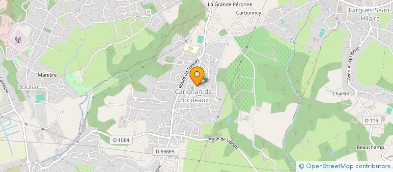 localisation de l'entreprise MADAME BADRA MOHAMMEDI  CARIGNAN-DE-BORDEAUX