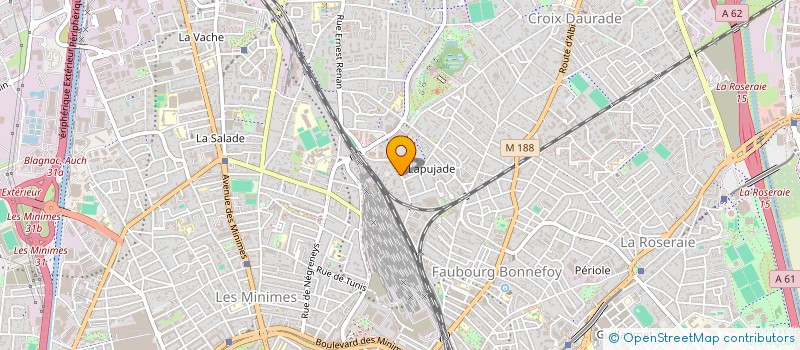 localisation de l'entreprise MADAME BADRA RAZINE à TOULOUSE