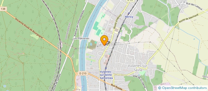 localisation de l'entreprise MADAME BAGUIRADY AGHORA  VULAINES-SUR-SEINE