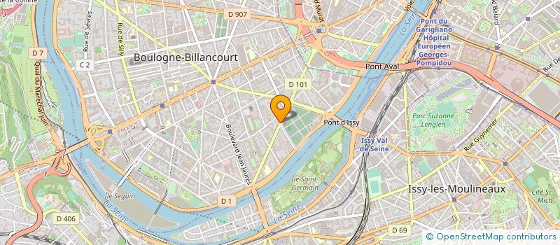 localisation de l'entreprise MADAME BAHIA BELAROUSSI à BOULOGNE-BILLANCOURT