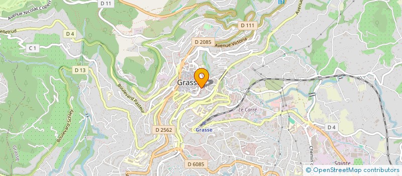 localisation de l'entreprise MADAME BAHIA LOUHICHI à GRASSE