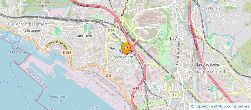 localisation de l'entreprise MADAME BAHIANA GOMIS à MARSEILLE