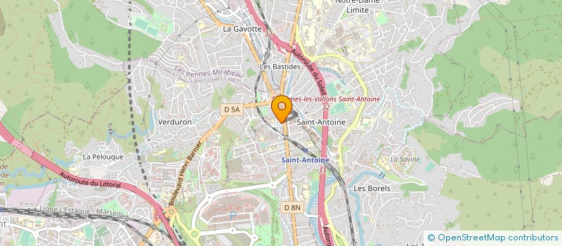 localisation de l'entreprise MADAME BAHIDJA SOLTANI à MARSEILLE