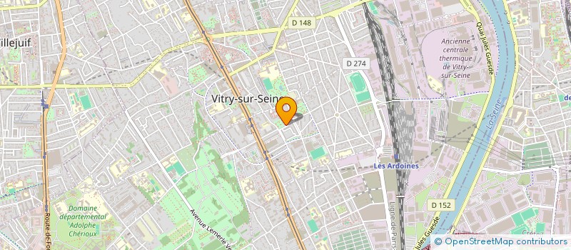 localisation de l'entreprise MADAME BAHIJA ABBADI à VITRY-SUR-SEINE