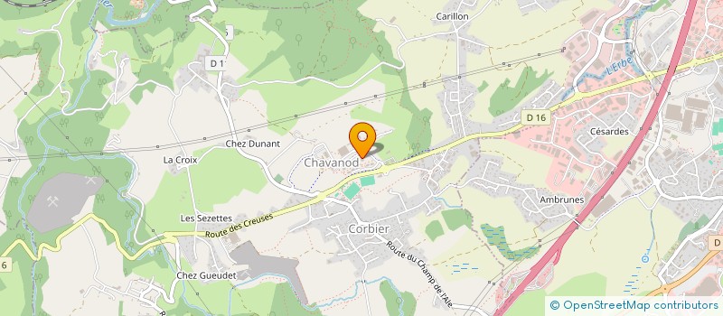 localisation de l'entreprise MADAME BAHIJA KARAFI  CHAVANOD