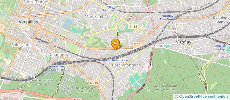 localisation de l'entreprise MADAME BAHIJA WAHIBI à VERSAILLES