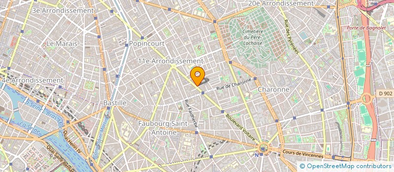 localisation de l'entreprise MADAME BAHLA BITAN  PARIS