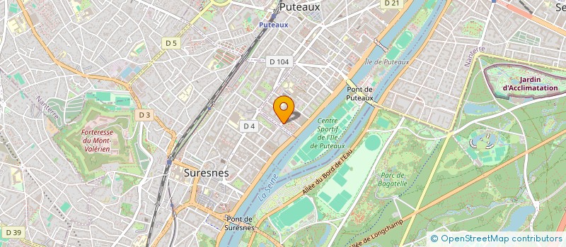 localisation de l'entreprise MADAME BAHORA KARSHIEVA  PUTEAUX