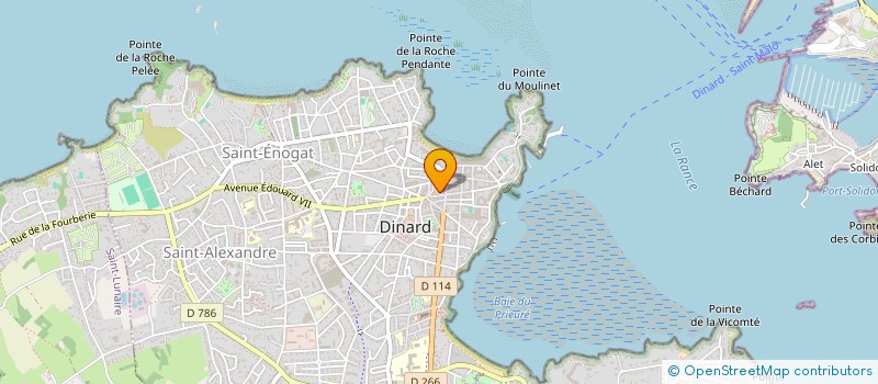 localisation de l'entreprise MADAME BAILLON JAYBERLINOS  DINARD