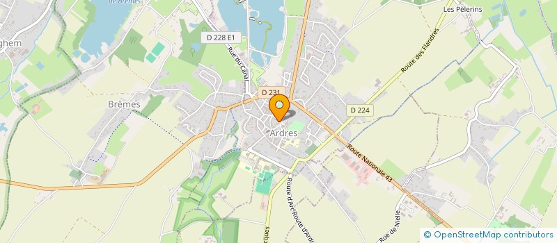 localisation de l'entreprise MADAME BAJRAMSA ZUMBERI  SANGATTE