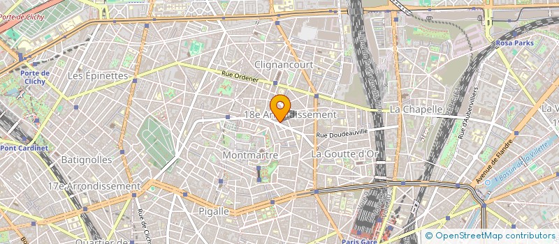 localisation de l'entreprise MADAME BAKARY BERETE à PARIS