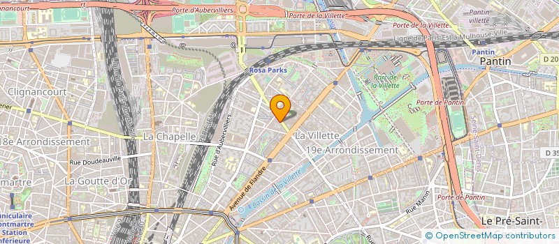 localisation de l'entreprise MADAME BAKARY SAGNA  PARIS