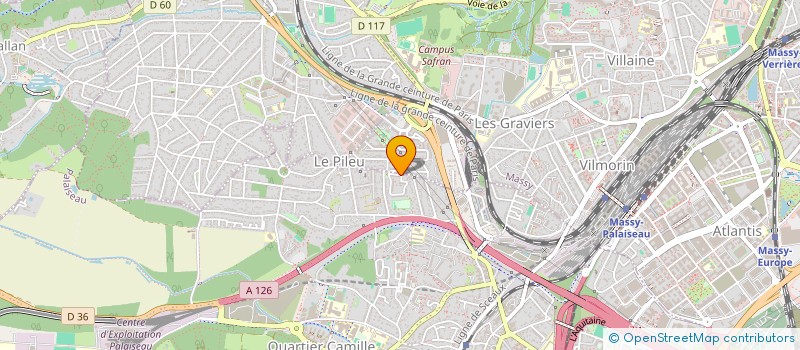 localisation de l'entreprise MADAME BAKHTA BERKOK  PALAISEAU