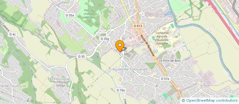 localisation de l'entreprise MADAME BAKHTA KELAFI à AUZEVILLE-TOLOSANE