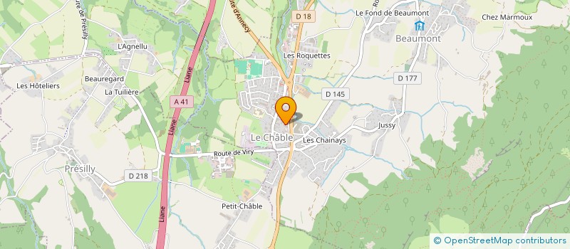 localisation de l'entreprise MADAME BAKOMALALA RABEARISON  BEAUMONT