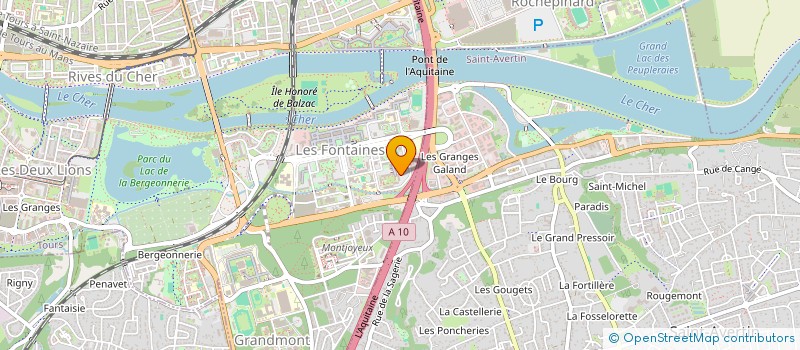 localisation de l'entreprise MADAME BALA LEA BRAHANE  TOURS