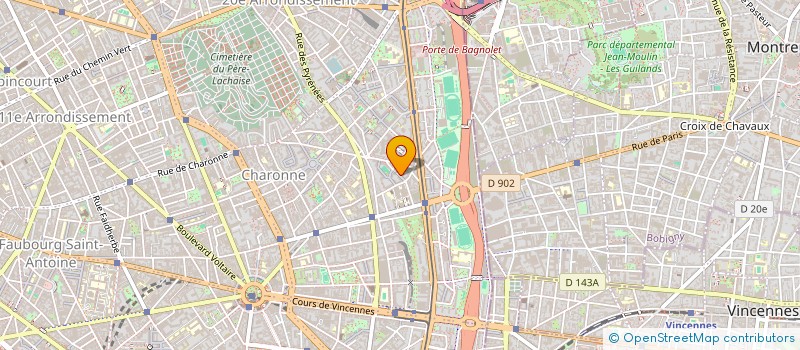 localisation de l'entreprise MADAME BALASSAMA SANGARE  PARIS