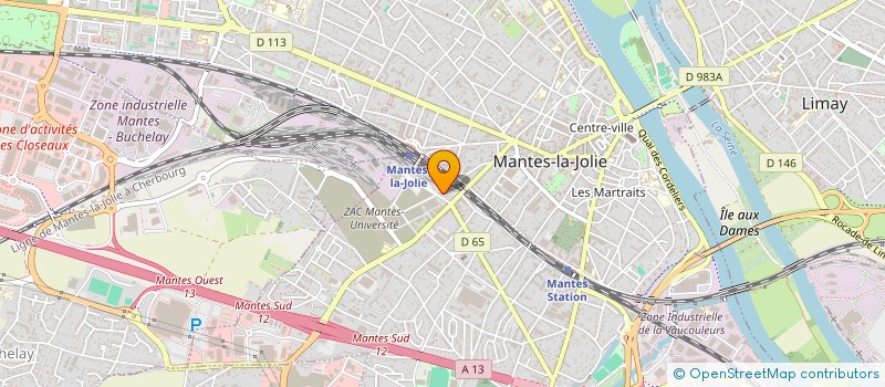 localisation de l'entreprise MADAME BALBINNE BOFAYA BOPEMBE  MANTES-LA-VILLE