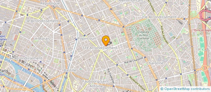 localisation de l'entreprise MADAME BALDUINA SAAMBILI  PARIS