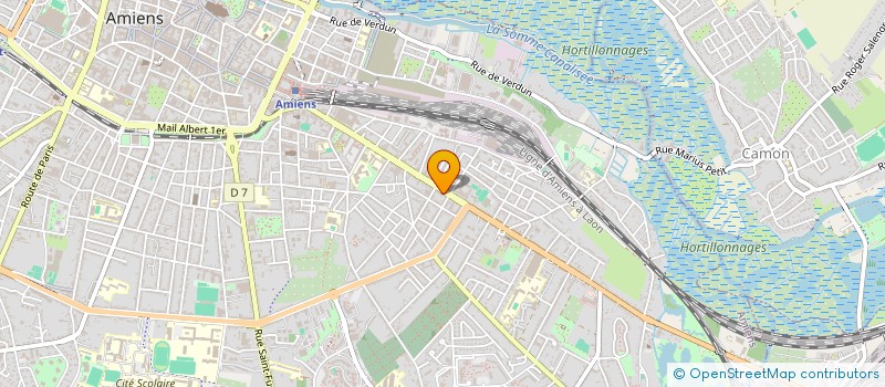 localisation de l'entreprise MADAME BALSEM JERIDI à AMIENS