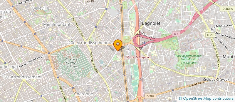 localisation de l'entreprise MADAME BALWINDER PRABHAKAR  PARIS