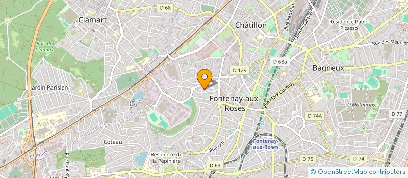 localisation de l'entreprise MADAME BAMBI CISSE à FONTENAY-AUX-ROSES