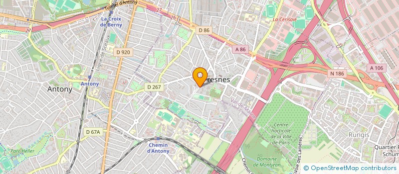 localisation de l'entreprise MADAME BAMBY COULIBALY  FRESNES