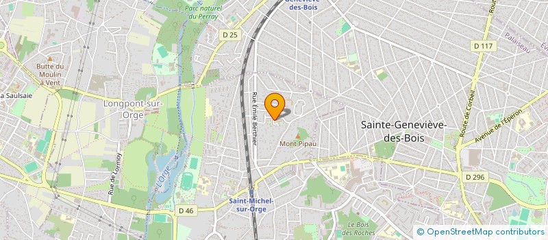 localisation de l'entreprise MADAME BANDIE DIOUF à CARRIERES-SUR-SEINE