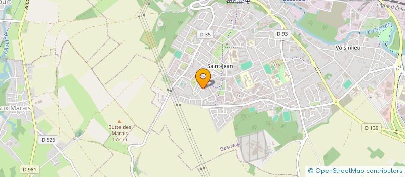 localisation de l'entreprise MADAME BANOM YATABARE  BEAUVAIS