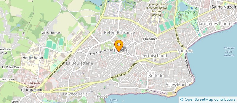 localisation de l'entreprise MADAME BAO LY  SAINT-NAZAIRE