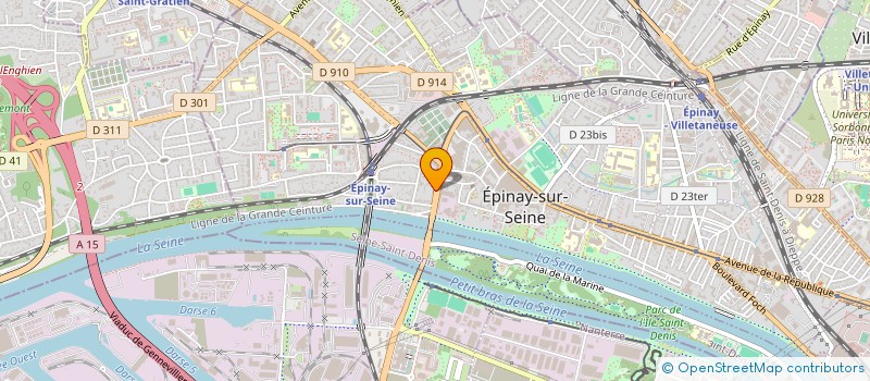 localisation de l'entreprise MADAME BAOLING YANG à EPINAY SUR SEINE