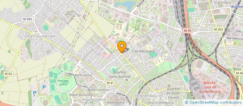 localisation de l'entreprise MADAME BAOTODY MALAZAMANA à STRASBOURG