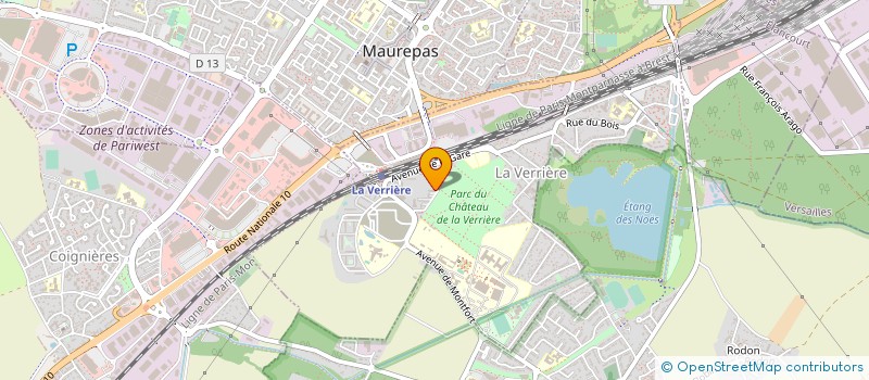 localisation de l'entreprise MADAME BAOUMOU DIAKITE  LA VERRIERE