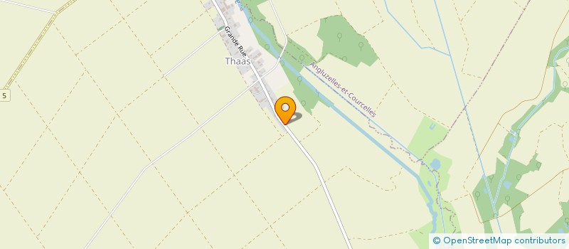 localisation de l'entreprise MADAME BAPTISTINE RENON  THAAS