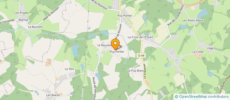 localisation de l'entreprise MADAME BARAKA ABDALLAH  SAINT-JUST-LE-MARTEL