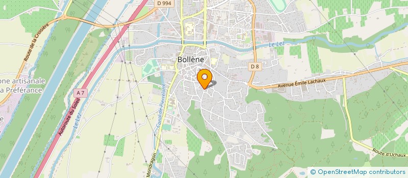 localisation de l'entreprise MADAME BARBARA AGNES à BOLLENE