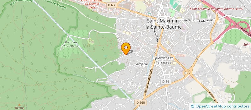 localisation de l'entreprise MADAME BARBARA AGOSTINI à SAINT-MAXIMIN-LA-SAINTE-BAUME